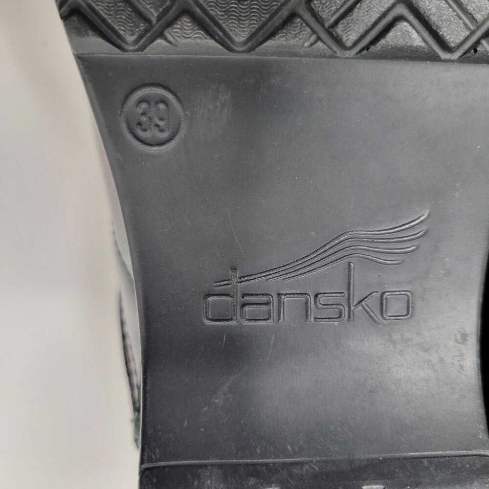 Dansko Women's Size 39 (US Size 9) Clog Shoes Slip On Multicolor - Picture 9 of 11